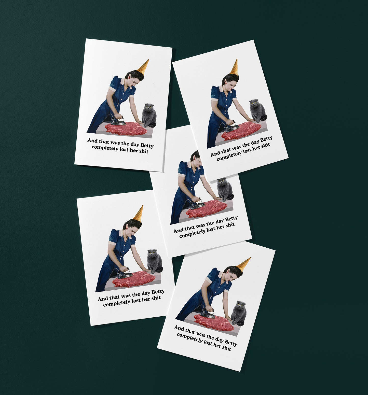 "Betty Lost It" 5 Pack