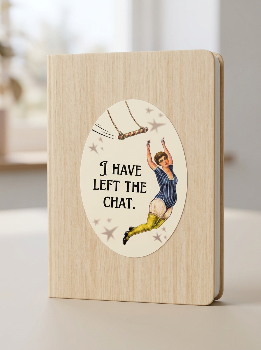 I Have Left the Chat Sticker