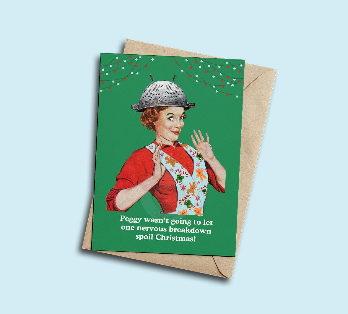 Peggy's Nervous Breakdown Holiday Card