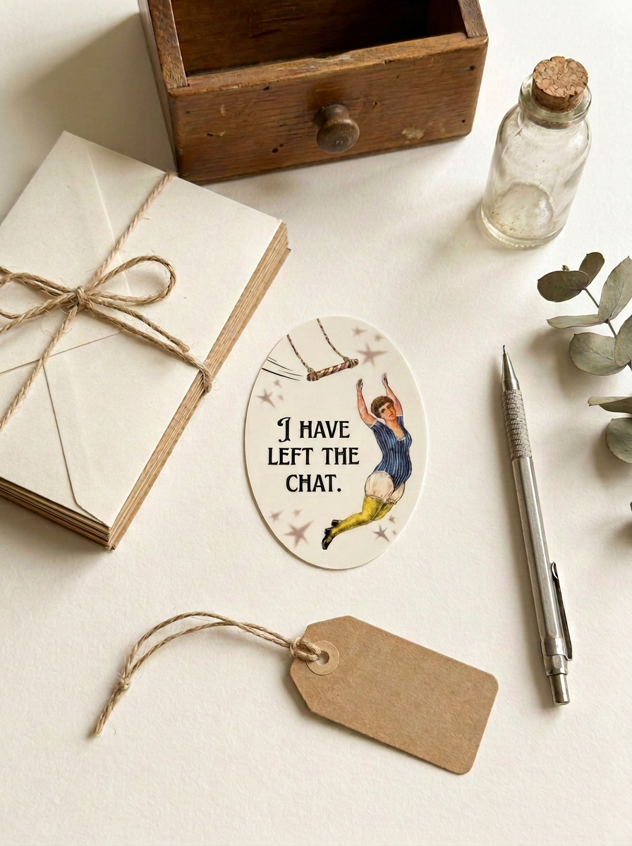 I Have Left the Chat Sticker