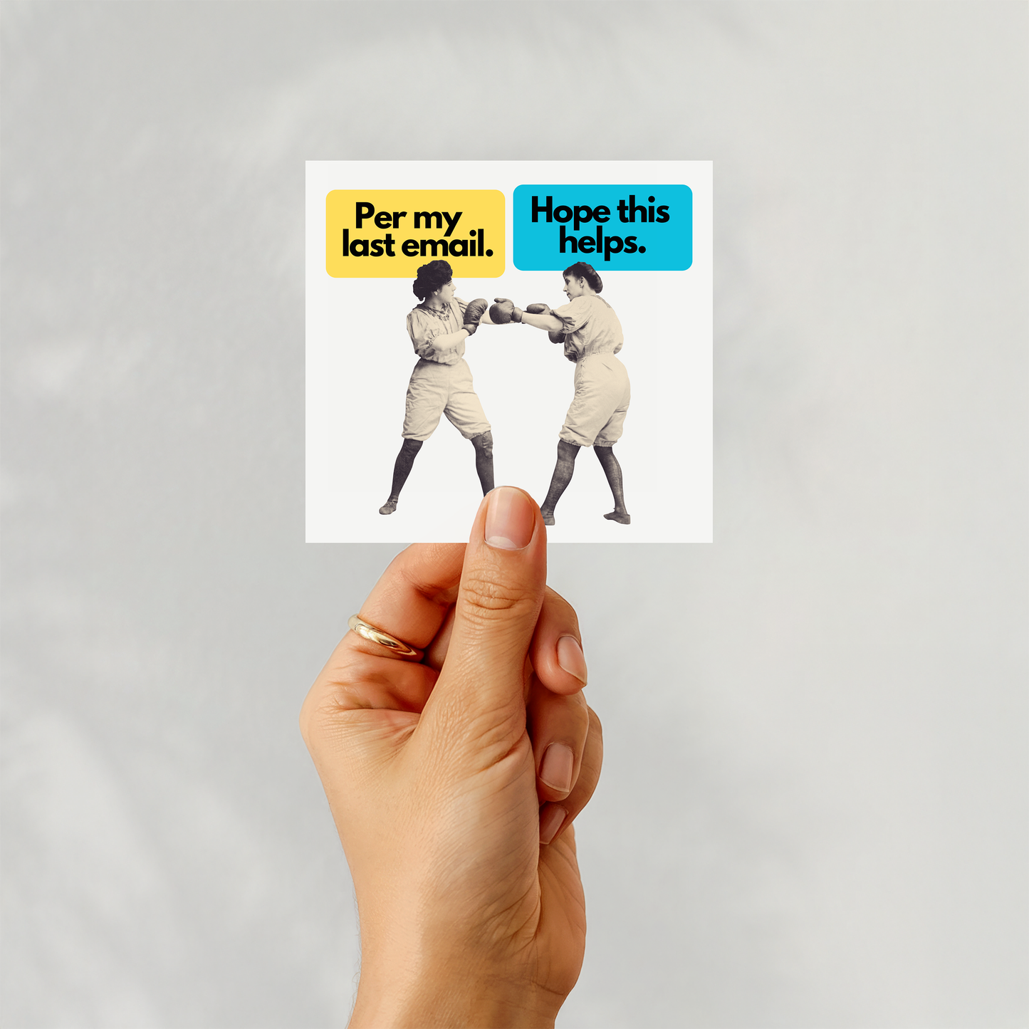 Per my Email Sticker