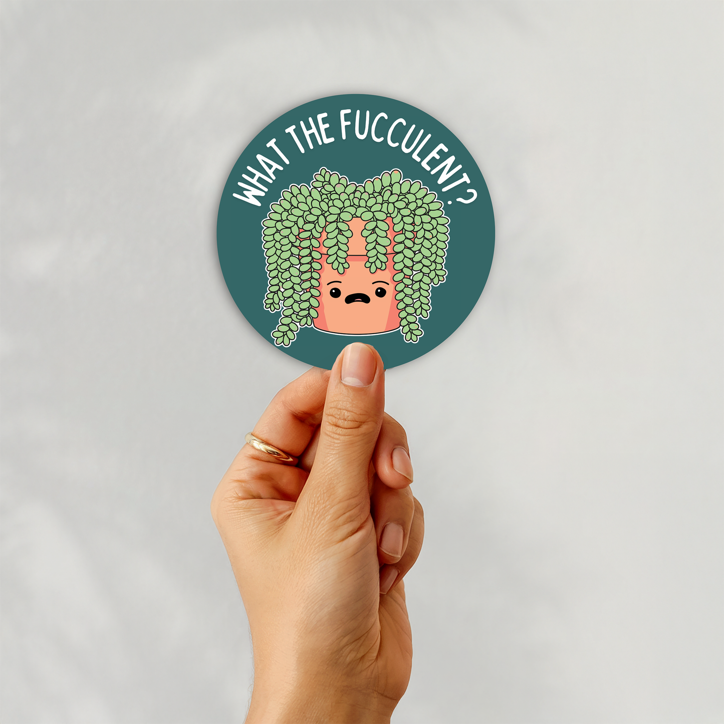 What the Fucculent Sticker