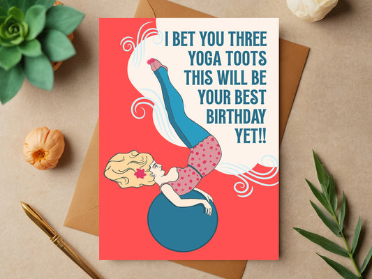 Yoga Toots Card